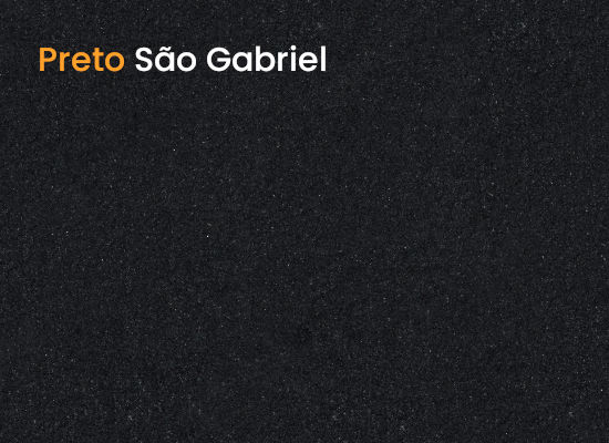 Pedra Granito Preto São Gabriel